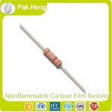 5 Ohm Axial Lead Nonflammable Carbon Film Fixed Resistors With 10% Resistance Tolerance