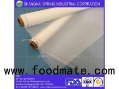 7T-180T With Max Width 370CM White Or Yellow Color Polyester Screen Printing Mesh For Textiles