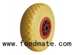 PU Wheel With Steel Rim