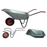 Russia Galvanized Wheelbarrow