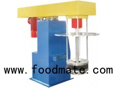 Industrial Hydraulic Lifting Basket Sand Mill Machine With Lifting Cover For Paint Pigment Ink Coati