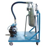 Quick Type Mobile Pneumatic Bag Filter For Chemicals/ Foods/ Cosmetics