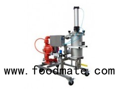 Quick Type Mobile Bag Filter For Chemicals/ Foods/ Cosmetics With Gear Pump