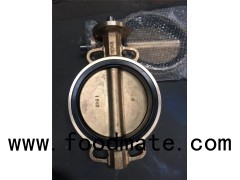 Brass Wafer Handle Butterfly Valve (D71X-10/16)