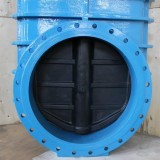 Large Size EPDM Seat Rising Stem or Non-rising Stem Ductile Iron Gate Valve with Integral Thrust Col