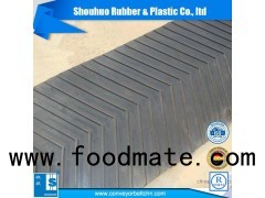 Chevron Patterned Cleated Conveyor Belts