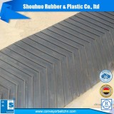 Chevron Patterned Cleated Conveyor Belts