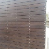 Durable waterproof mildew bamboo cladding