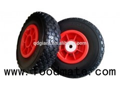 PU Castor Wheel With Plastic Rim