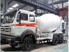 Outrigger Of The 8 Cbm Concrete Mixer Trucks With ABS Braking System