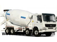 3 Axles 14 Cbm Concrete Mixer Truck