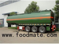 3 Axles Fuel Heavy Transport Trailer With American Type Mechanical Suspension