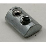 Steel T Nut With Ball For Slot 5 Aluminum Profiles