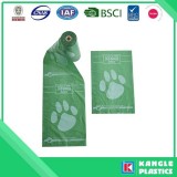 Scented Flat Pet Dog Waste Bag With Printing On Roll