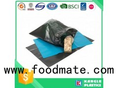 Flat Bottom Flush Top Garbage Bag On Roll Or Loose Packed Or Interleaved Clear Or Colored With Or Wi