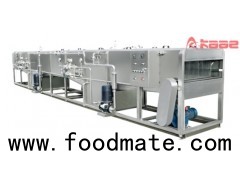 Stainless Steel Continuous Type Spraying Sterilizing Cooling Machine