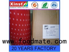 3M4229P VHB Double Coated Acrylic Adhesive Automotive Foam Tape