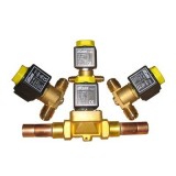 HVAC Brass Italy Castel Solenoid Valve Thread Type and Solder Type SV Series