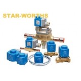 HVAC Danfoss Solenoid Valve Refrigeration System Controls EVR Series for Liquid Suction Hot Gas Line
