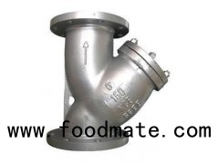 Stainless Steel /Cast Iron / Carbon Steel / Forged Steel Y Type Strainer