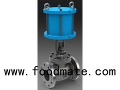 Cast Stainless Steel BB OS&Y Globe Valve Flange Penumatic Operated Globe Valve