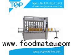 Automatic 250ml vegetable oil packaging machines sealing and labeling for glass bottle