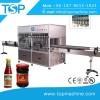 Peanut oil jam glass can jar filler machines and metal cap sealing equipment