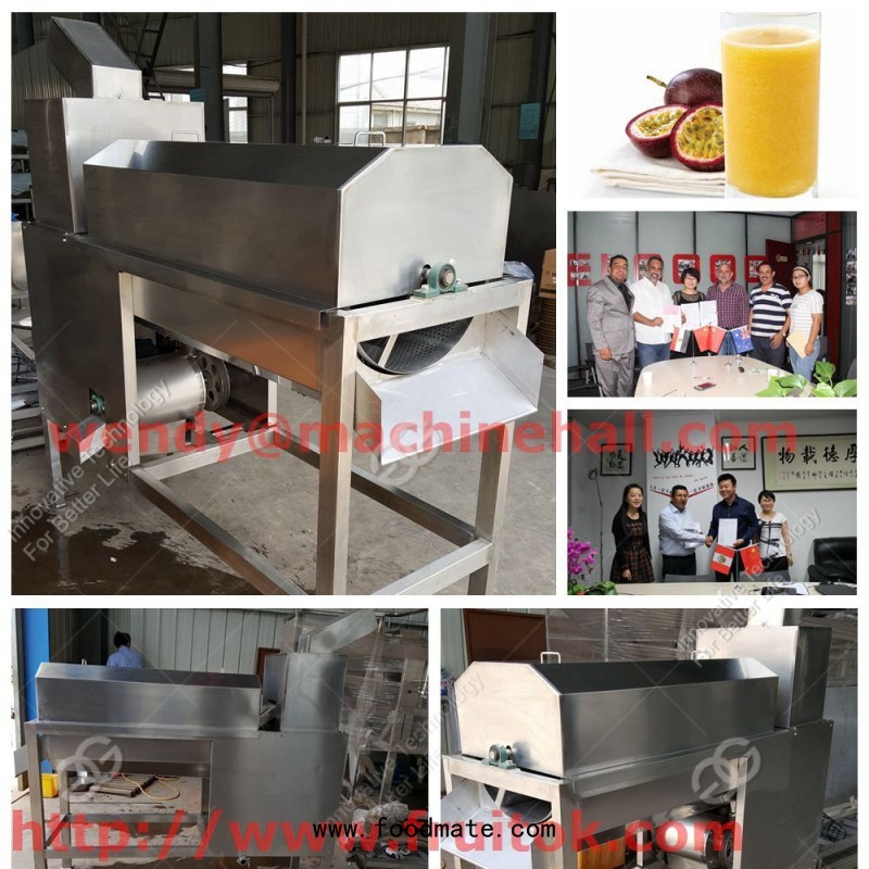 passion fruit juice exctractor making machine