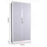 Utility Modern Metal Storage Tambour Door Filing Cabinet