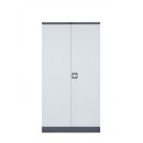 UK Style Two Doors Metal Storage File Cabinet(3 Adjustable Shelves)