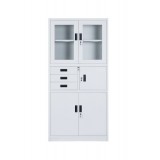 Three Drawers Metal Office Filing Cabinet With Inside Code Lock