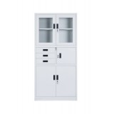 Three Drawers Metal Office Filing Cabinet With Inside Code Lock
