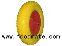 Wheelbarrow PU Foam Wheel For Saudi Arabia Market