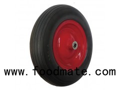 14" Flat Free Wheel For Wheelbarrow