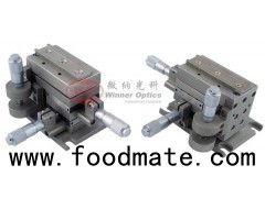 Precision Fiber Alignment Stage, 13mm Travel In XY & 6mm