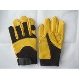 Hot Sell High Quality Warm Black Protective Mechanical Motorcycle Gloves