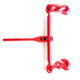 G80 drop Forged European Ratchet Type Load Binder With Safety Hooks