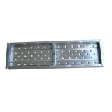 240 Width Galvanized Steel Plank With Inside Closed