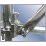 HOT DIPPED GALVANIZED BRACE OR DIAGONAL OF RINGLOCK SYSTEM SCAFFOLD