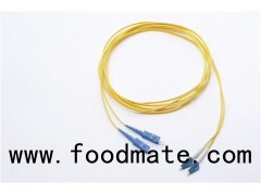 Fiber Patch Cord/Jumper, LC To SC Simplex, Single Mode/Multimode, Yellow Cable For Data Center