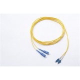 Fiber Patch Cord/Jumper, LC To SC Simplex, Single Mode/Multimode, Yellow Cable For Data Center