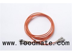 Fiber Patch Cord/Jumper, SC To SC Simplex Multimode, Orange Cable For Data Center