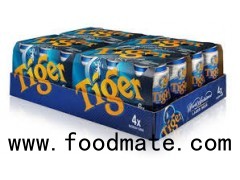 Tiger Beer in Bottle and Cans