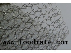 Flat Crimped Wire Knitted SS Mesh