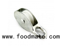 Eye Fixed Nylon Pulley Zinc Alloy Die Cast