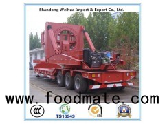 Wind Blades Transport Trailer With Fixture, Special Transport Trailers