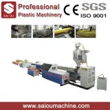 PP PE HDPE PVC Plastic Single Wall Corrugated Pipe Production Extrusion Line Making Machine