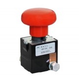 125A Emergency Stop Metal Push Pull Button Switch 12 Volt