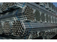 Pre-galvanized Round Steel Pipe For Greenhouse Construction Grid Steel Structure Stair Handrail Pret