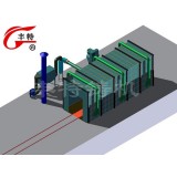 Mechanical Recycling Type Sandblasting Room